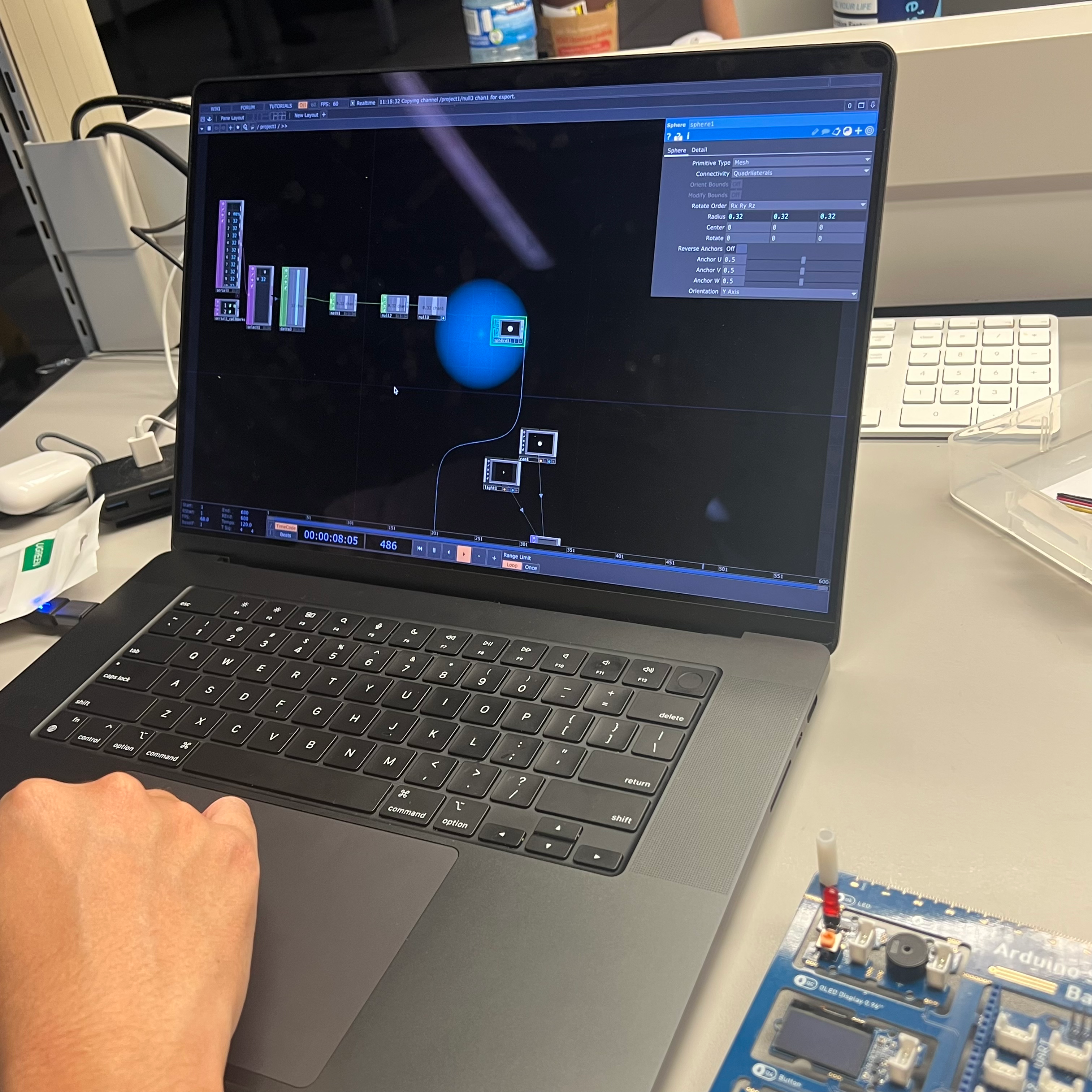Adjusting parameters and visual responses