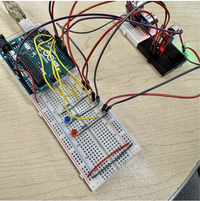 research and test the circuit in arduino with my group member
