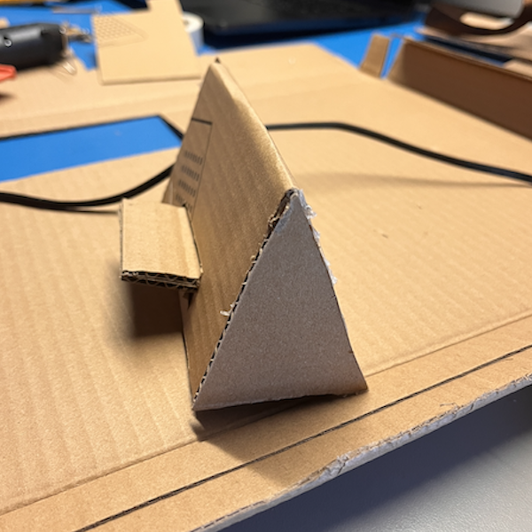 Completed the initial phone stander